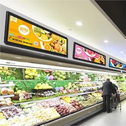 Shelf Edge LCD displey